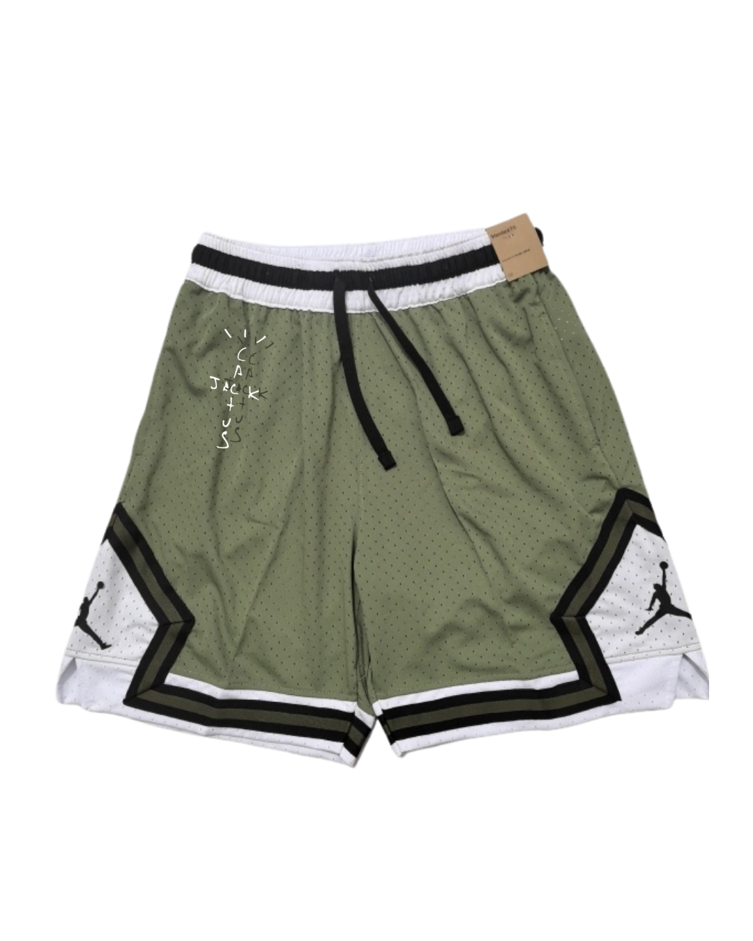 Travis Scoot X Jordan Short Green