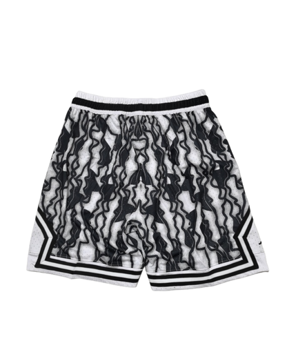 Jordan shorts Diamond White Spider Print Edition