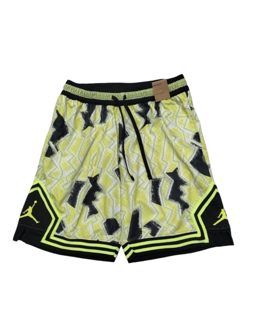 Jordan shorts Diamond Yellow-Thunderstorm Edition