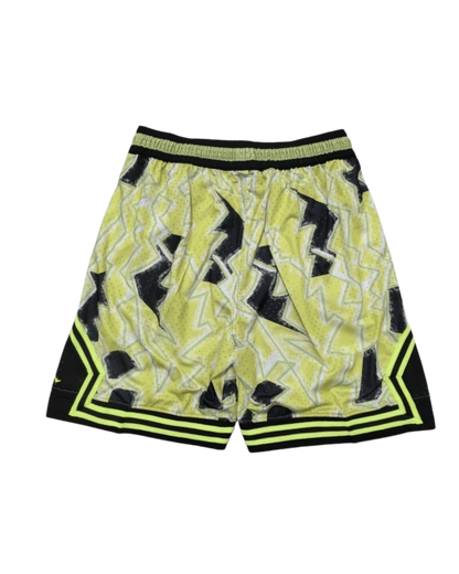 Jordan shorts Diamond Yellow-Thunderstorm Edition