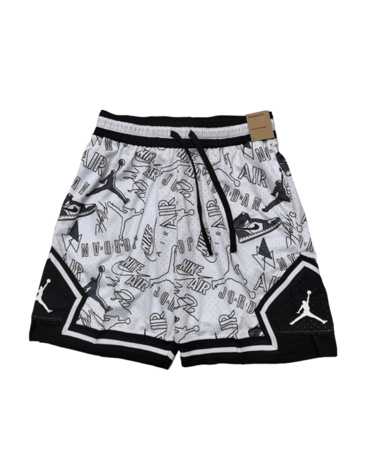 Jordan shorts Diamond White-Air Dunk Desing