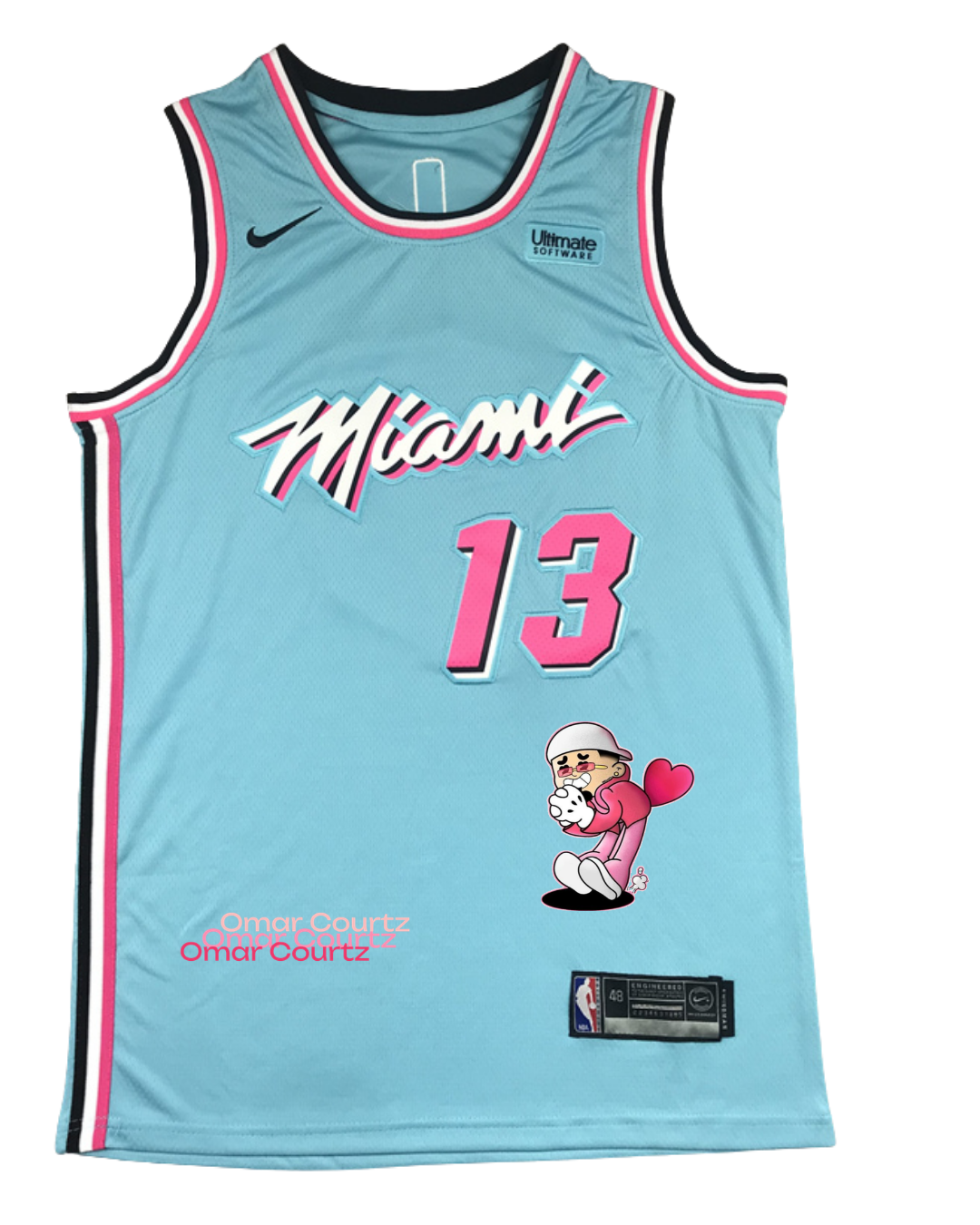 Omar Courtz X Miami Heat