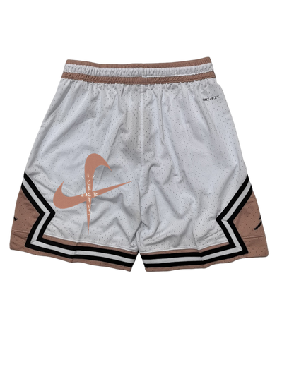 Travis Scoot white edition X Jordan shorts Diamond