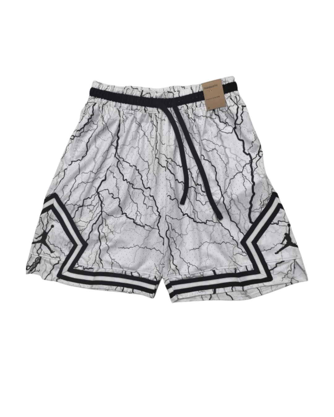 Jordan shorts Diamond  White-Thunder Edition