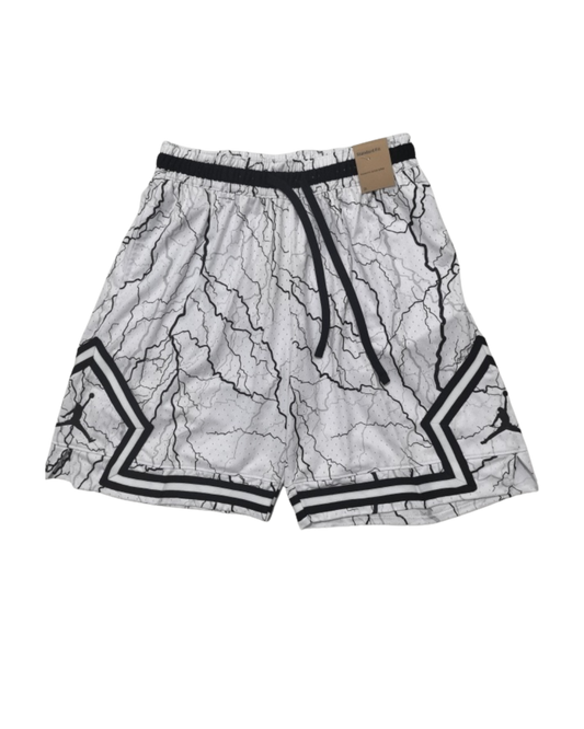 Jordan shorts Diamond  White-Thunder Edition
