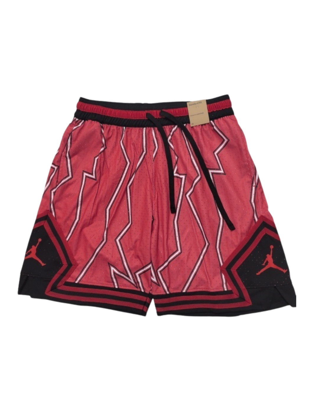 Jordan shorts Diamond Red-Thunder Edition