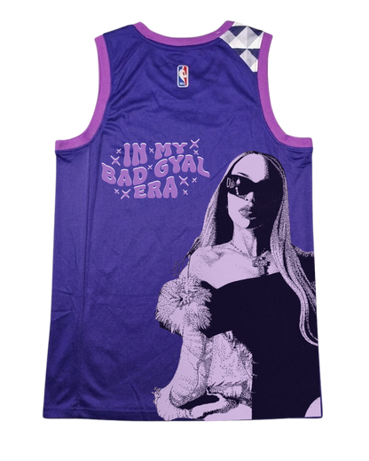 Bad Gyal X Minnesota Timberwolves Purple Edition