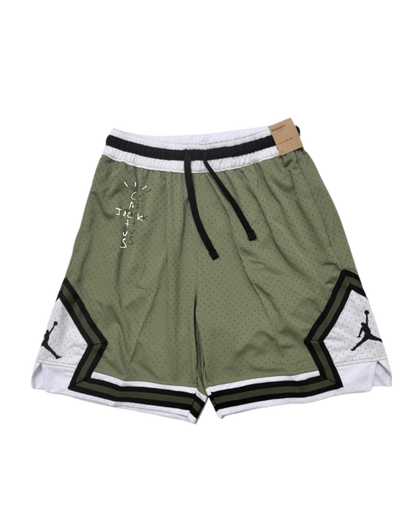Travis Scoot X Jordan Short Green